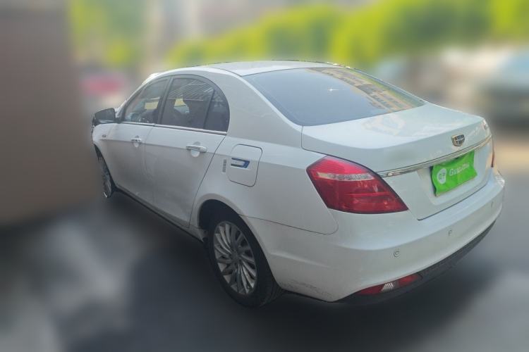 Used Geely Auto Emgrand New Energy 2016 EV Elite Model Rear Left 45 Deg