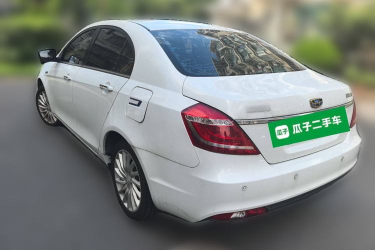 Used Geely Auto Emgrand New Energy 2016 EV Elite Model Rear Left 45 Deg