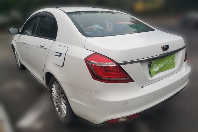 Used Geely Auto Emgrand New Energy 2016 EV Elite Model Rear Left 45 Deg