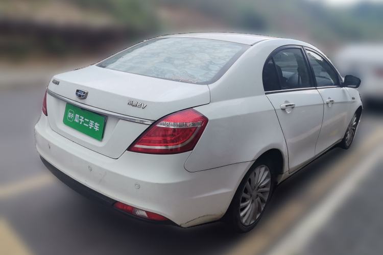 Used Geely Auto Emgrand New Energy 2016 EV Elite Model Rear Right 45 Deg