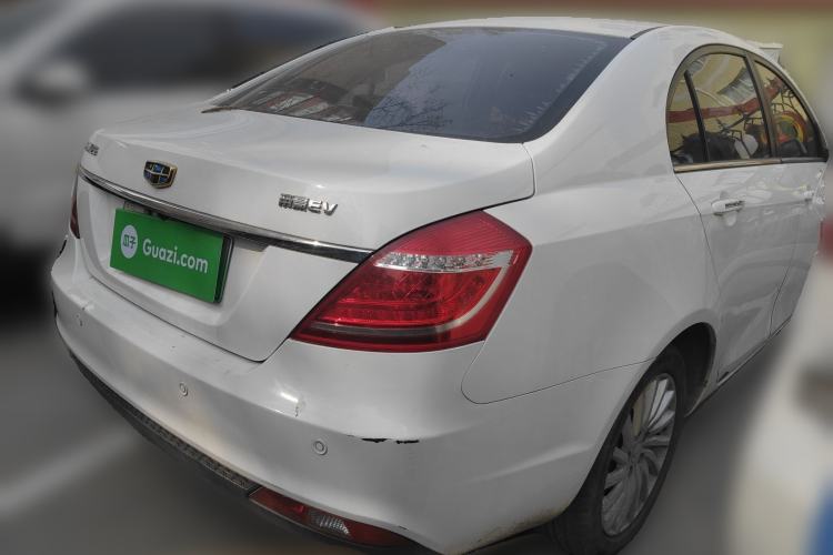 Used Geely Auto Emgrand New Energy 2016 EV Elite Model Rear Right 45 Deg