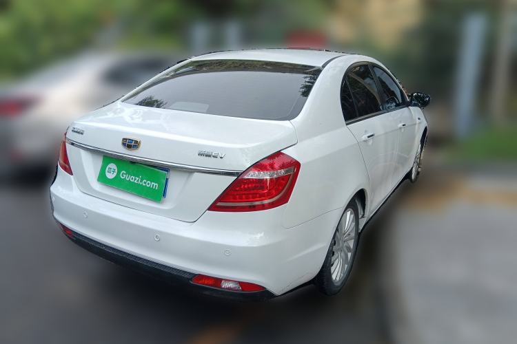 Used Geely Auto Emgrand New Energy 2016 EV Elite Model Rear Right 45 Deg