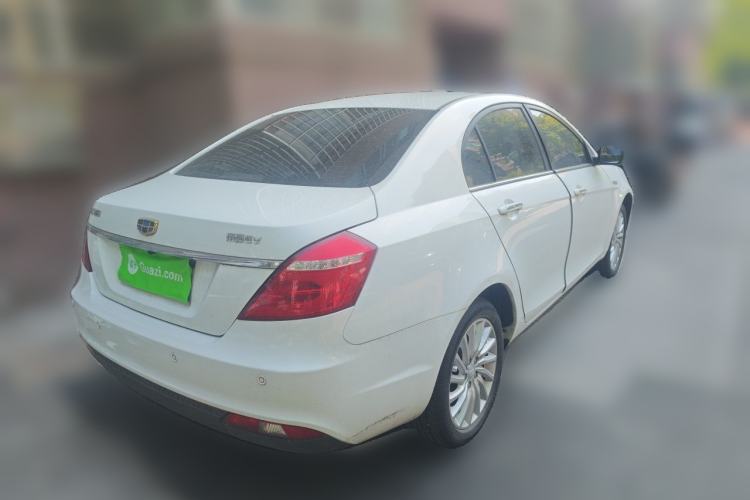 Used Geely Auto Emgrand New Energy 2016 EV Elite Model Rear Right 45 Deg