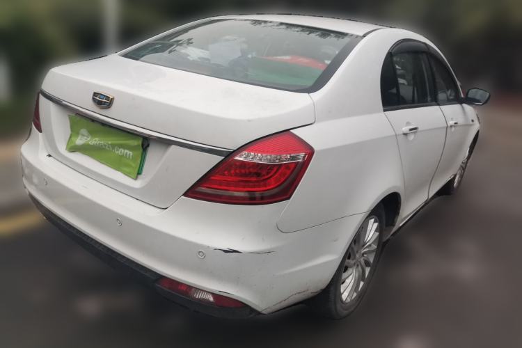 Used Geely Auto Emgrand New Energy 2016 EV Elite Model Rear Right 45 Deg