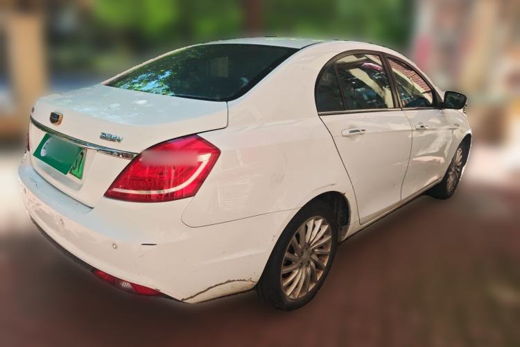Used Geely Auto Emgrand New Energy 2016 EV Elite Model Rear Right 45 Deg