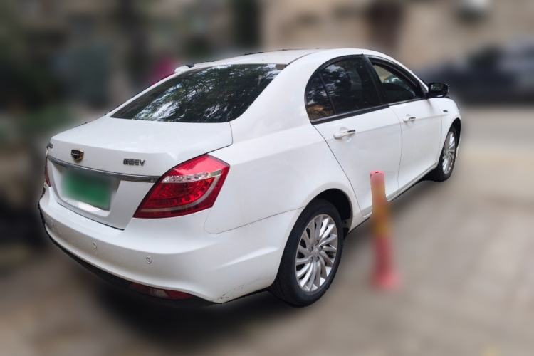 Used Geely Auto Emgrand New Energy 2016 EV Elite Model Rear Right 45 Deg
