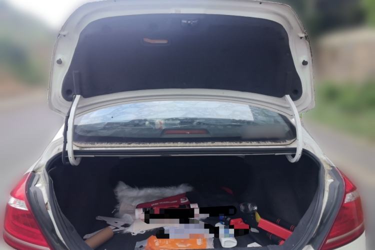 Used Geely Auto Emgrand New Energy 2016 EV Elite Model Trunk