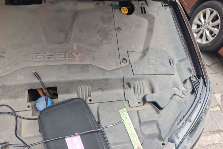 Used Geely Auto Emgrand New Energy 2017 EV300 Elite Model Engine Bay Left