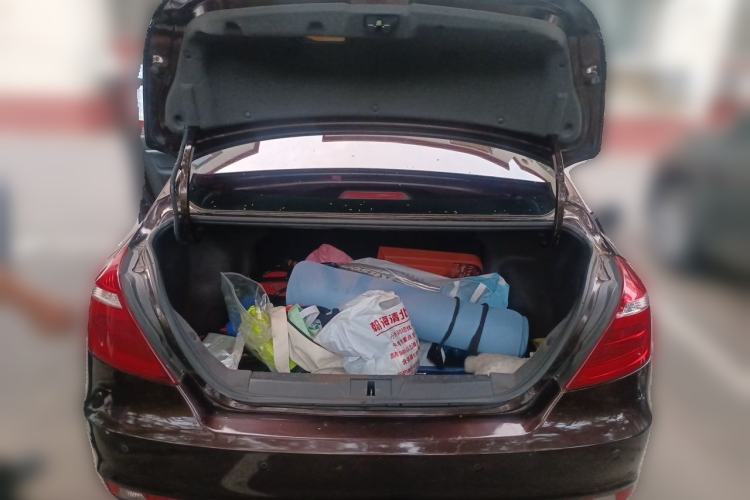 Used Geely Auto Emgrand New Energy 2017 EV300 Elite Model Trunk