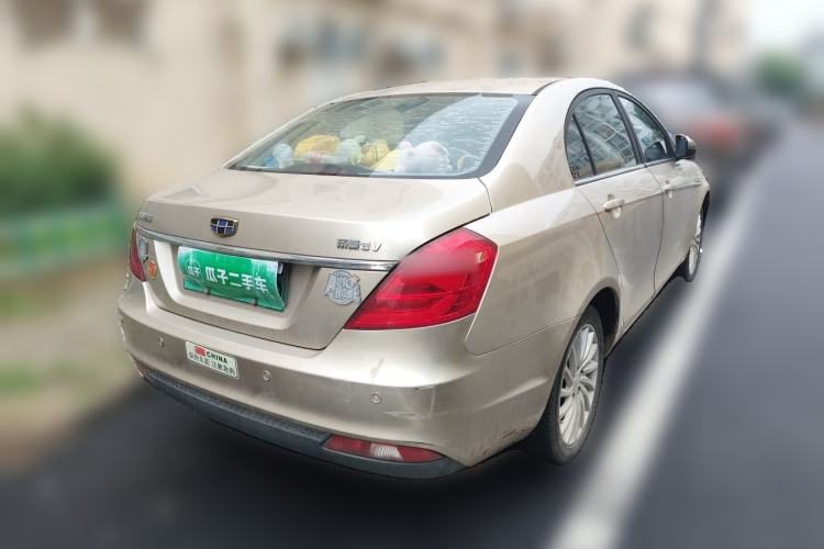 Used Geely Auto Emgrand New Energy 2017 EV300 Elite Model Rear Right 45 Deg