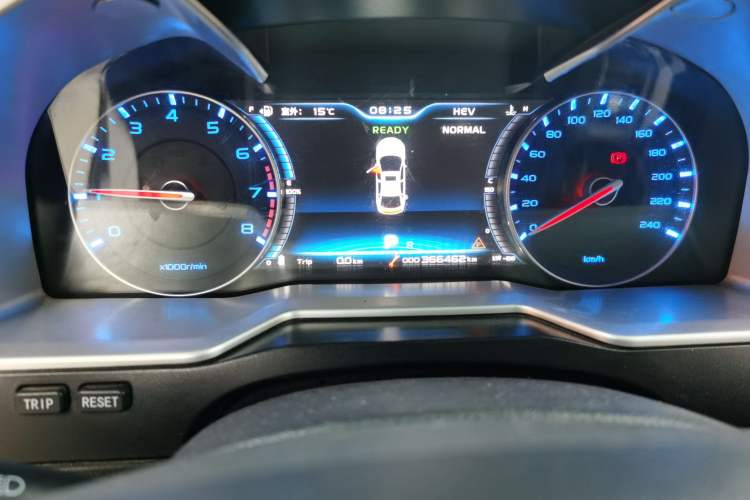 Used Geely Auto Emgrand New Energy 2017 1.5L PHEV Elite Model Instrument Cluster