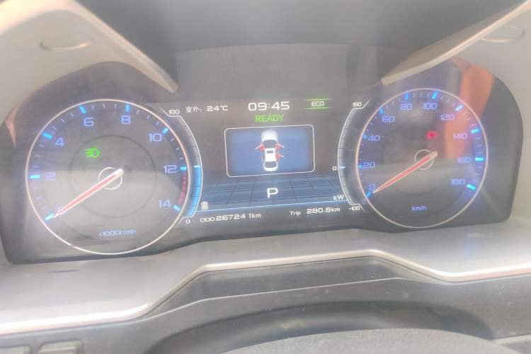Used Geely Auto Emgrand New Energy 2017 EV300 Elite Model Instrument Cluster