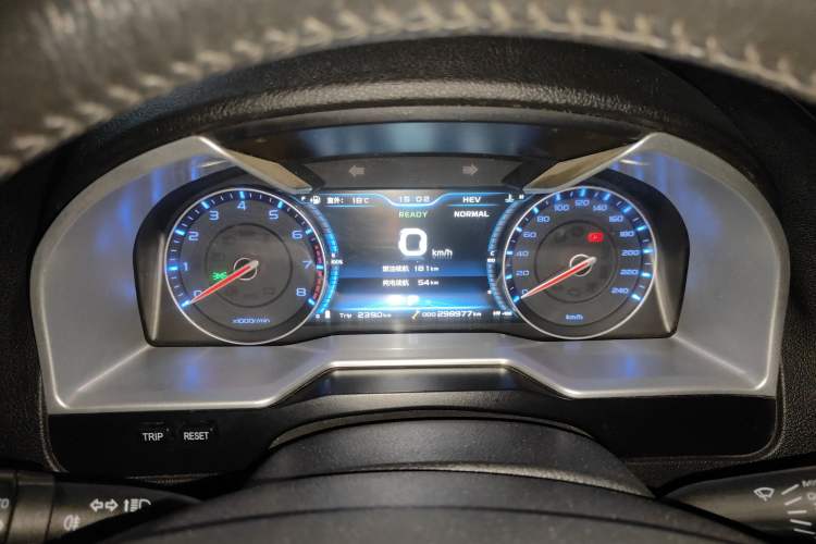 Used Geely Auto Emgrand New Energy 2017 1.5L PHEV Elite Model Instrument Cluster