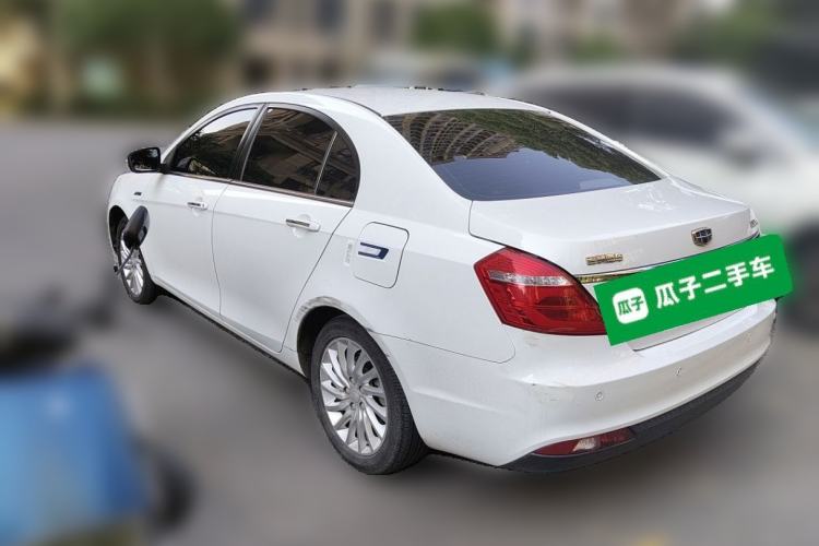Used Geely Auto Emgrand New Energy 2017 EV300 Elite Model Rear Left 45 Deg