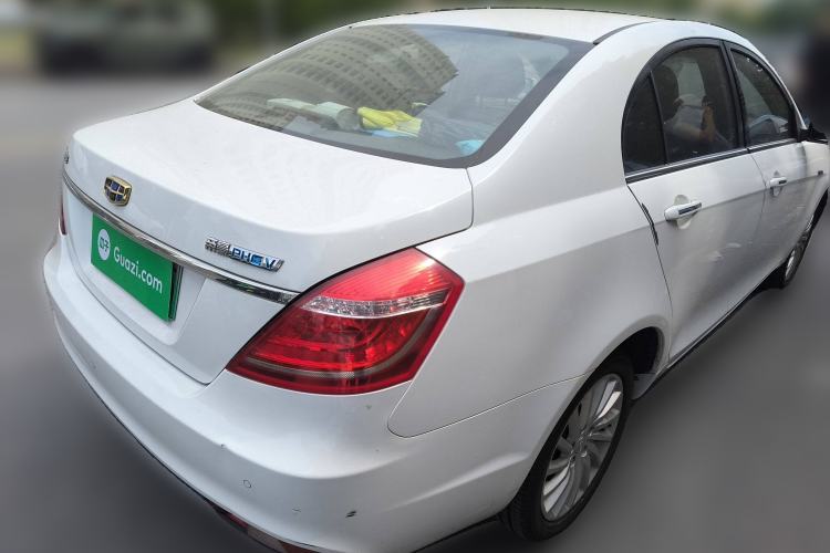 Used Geely Auto Emgrand New Energy 2017 1.5L PHEV Elite Model Rear Right 45 Deg
