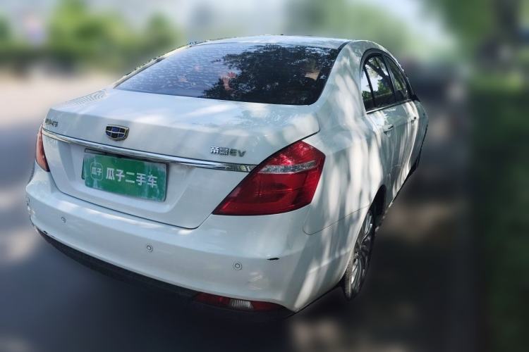 Used Geely Auto Emgrand New Energy 2017 EV300 Elite Model Rear Right 45 Deg