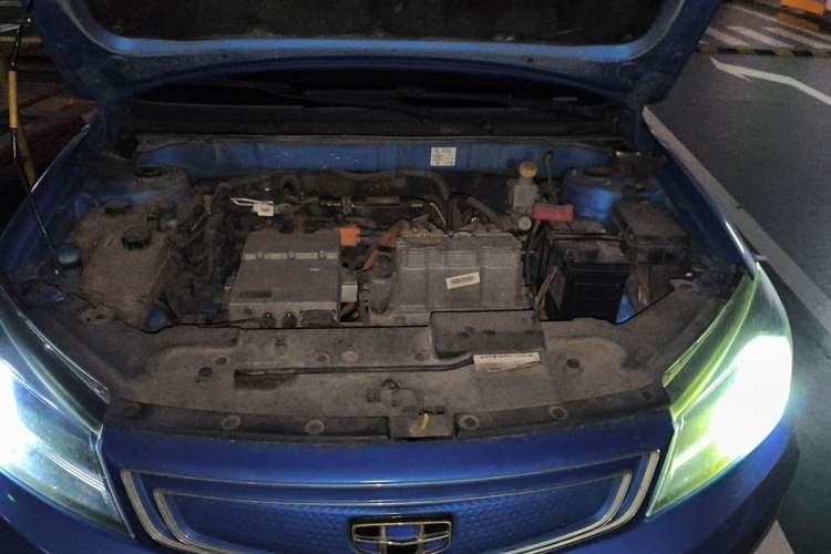 Used Geely Auto Emgrand New Energy 2018 EV450 Elite Model Engine Bay