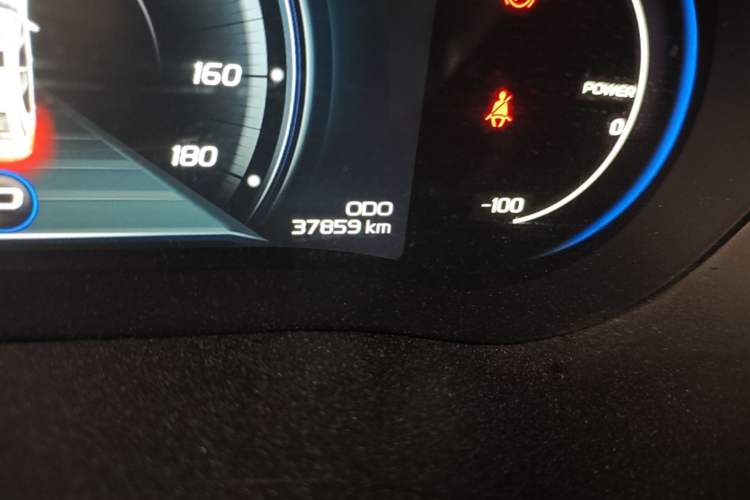 Used Geely Auto Emgrand New Energy 2018 EV450 Prestige Model Odometer Close Up