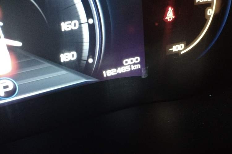 Used Geely Auto Emgrand New Energy 2018 EV450 Elite Model Odometer Close Up