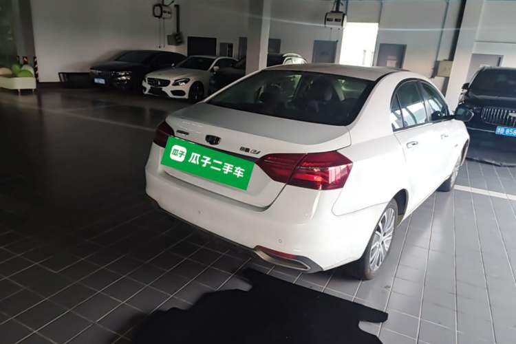 Used Geely Auto Emgrand New Energy 2018 EV450 Elite Model Rear Right 45 Deg