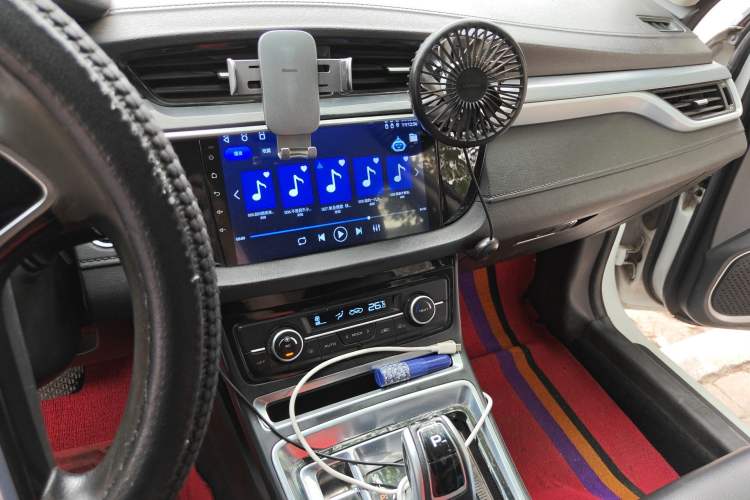 Used Geely Auto Emgrand New Energy 2018 EV450 Ambition Model Audio And AC Panel