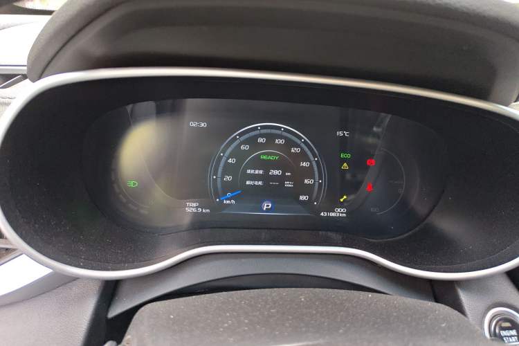 Used Geely Auto Emgrand New Energy 2018 EV450 Ambition Model Instrument Cluster