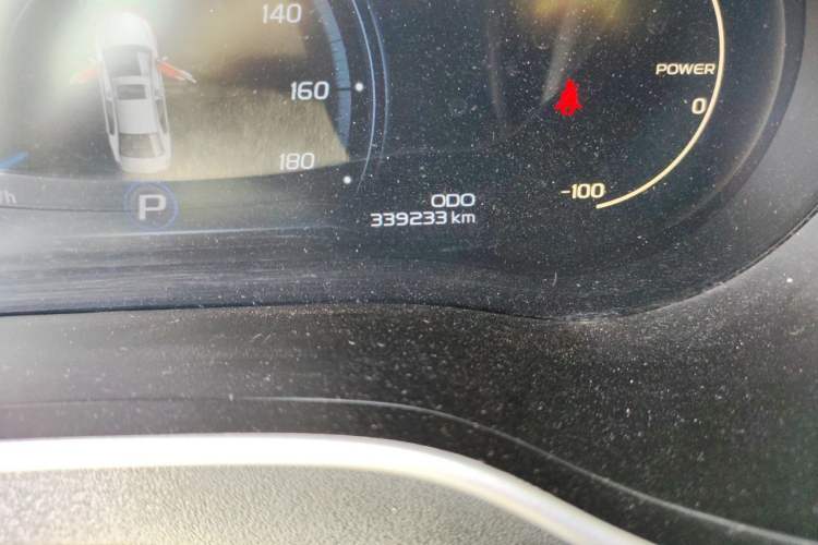 Used Geely Auto Emgrand New Energy 2018 EV450 Ambition Model Odometer Close Up