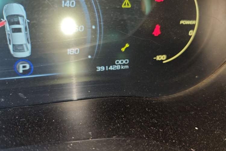 Used Geely Auto Emgrand New Energy 2018 EV450 Ambition Model Odometer Close Up