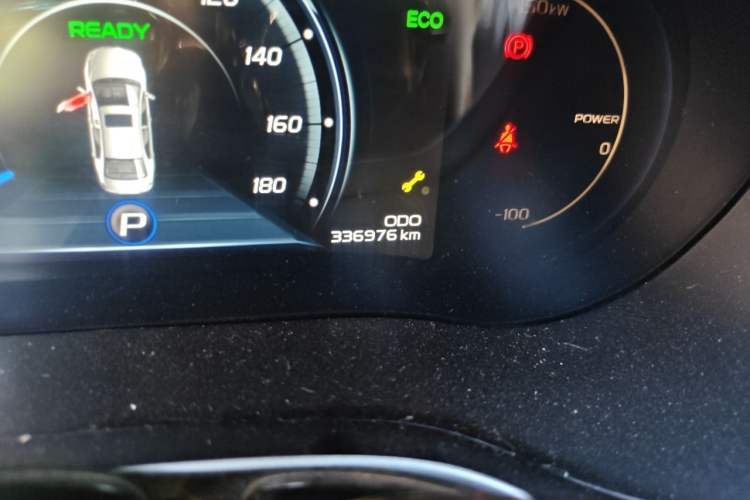 Used Geely Auto Emgrand New Energy 2018 EV450 Ambition Model Odometer Close Up