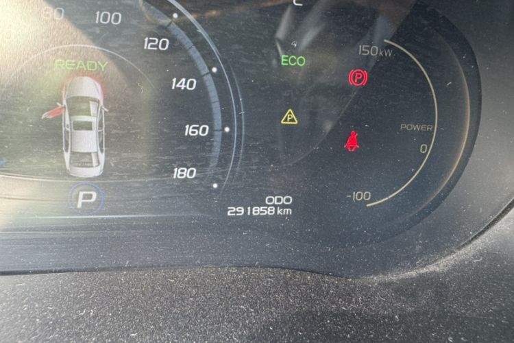 Used Geely Auto Emgrand New Energy 2018 EV450 Ambition Model Odometer Close Up