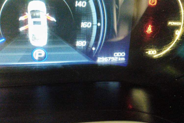Used Geely Auto Emgrand New Energy 2018 EV450 Ambition Model Odometer Close Up