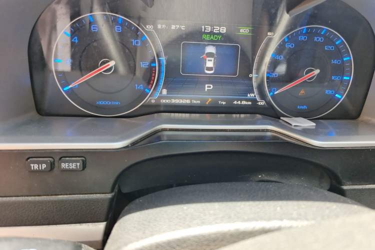 Used Geely Auto Emgrand New Energy 2018 EV350 Adventurous Personal Edition Odometer Close Up