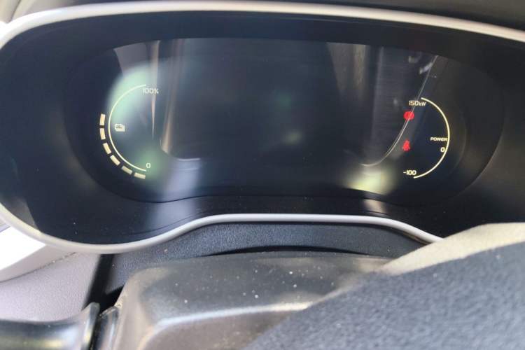 Used Geely Auto Emgrand New Energy 2018 EV450 Elite Model Odometer Close Up