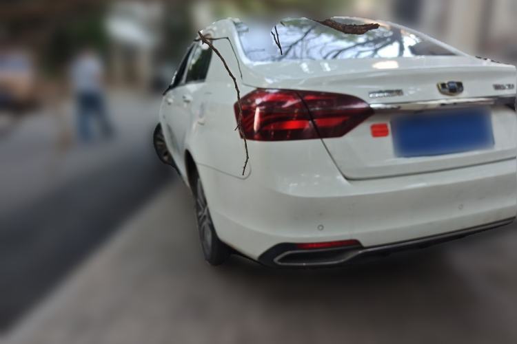 Used Geely Auto Emgrand New Energy 2018 EV450 Ambition Model Rear Left 45 Deg