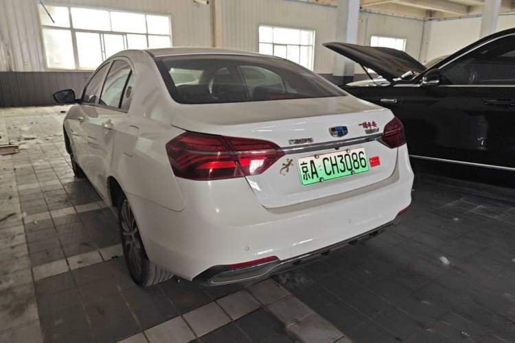 Used Geely Auto Emgrand New Energy 2018 EV450 Ambition Model Rear Left 45 Deg