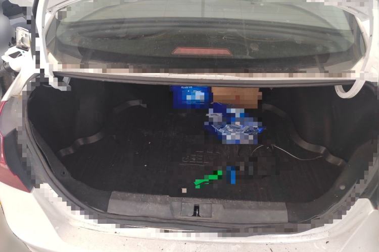 Used Geely Auto Emgrand New Energy 2018 EV350 Elite Model Trunk