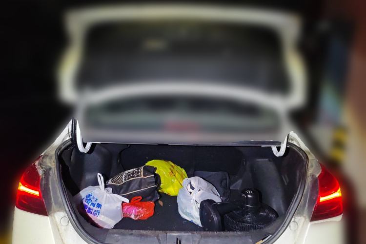 Used Geely Auto Emgrand New Energy 2018 EV450 Ambition Model Trunk