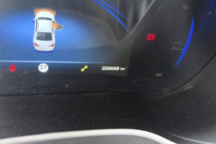 Used Geely Auto Emgrand New Energy 2019 EV500 Ambition Standard Range Edition Odometer Close Up