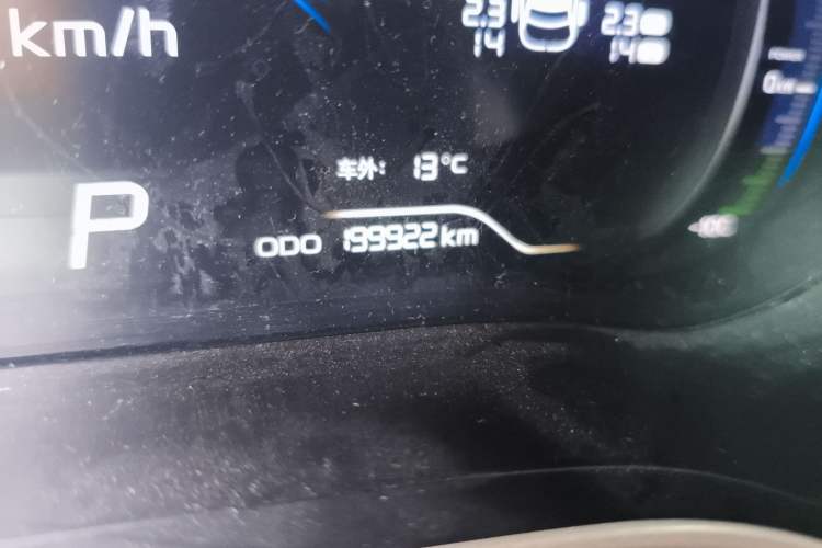 Used Geely Auto Emgrand New Energy 2019 EV500 Ambition Standard Range Edition Odometer Close Up