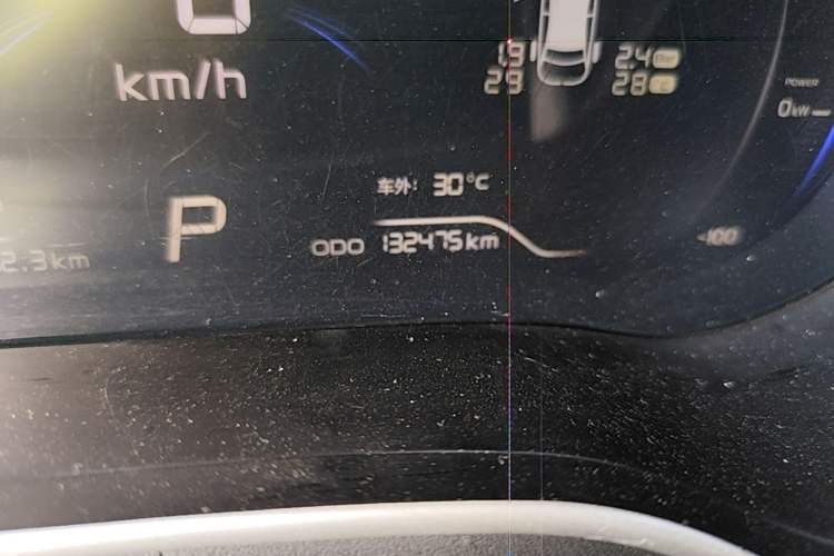 Used Geely Auto Emgrand New Energy 2019 EV500 Ambition Standard Range Edition Odometer Close Up