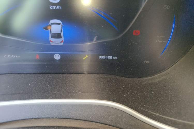 Used Geely Auto Emgrand New Energy 2019 EV500 Ambition Standard Range Edition Odometer Close Up