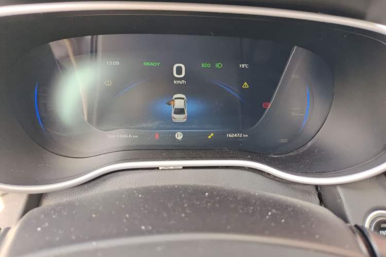 Used Geely Auto Emgrand New Energy 2019 EV500 Ambition Standard Range Edition Odometer Close Up