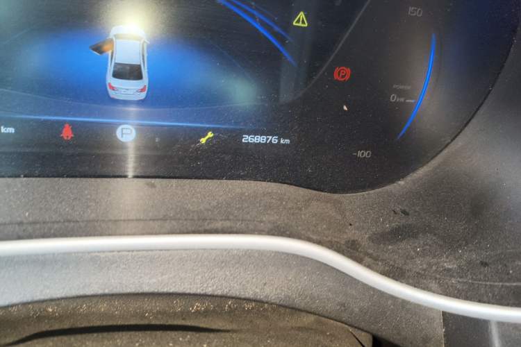 Used Geely Auto Emgrand New Energy 2019 EV500 Ambition Standard Range Edition Odometer Close Up