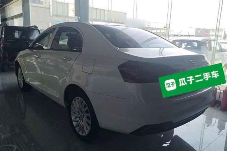 Used Geely Auto Emgrand New Energy 2019 EV500 Ambition Standard Range Edition Rear Left 45 Deg