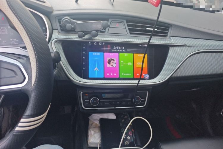 Used Geely Auto Emgrand New Energy 2021 EV Pro Ride-Hailing Edition Audio And AC Panel