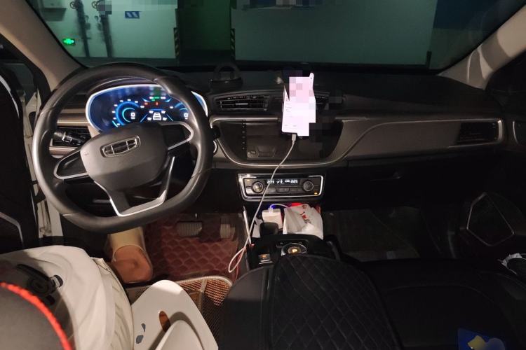Used Geely Auto Emgrand New Energy 2021 EV Pro Ride-Hailing Edition Center Console