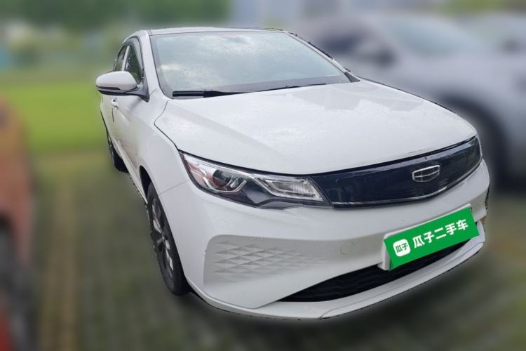 Used Geely Auto Emgrand New Energy 2021 EV Pro Extended Range Model Front Right 45 Deg