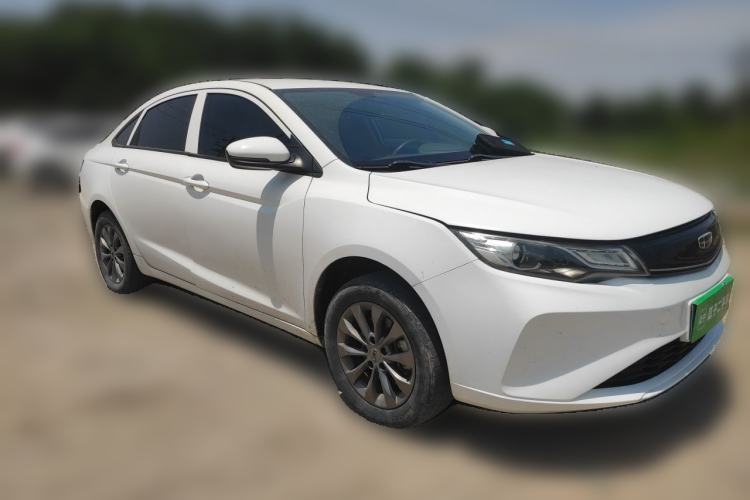 Used Geely Auto Emgrand New Energy 2021 EV Pro Ride-Hailing Edition Front Right 45 Deg
