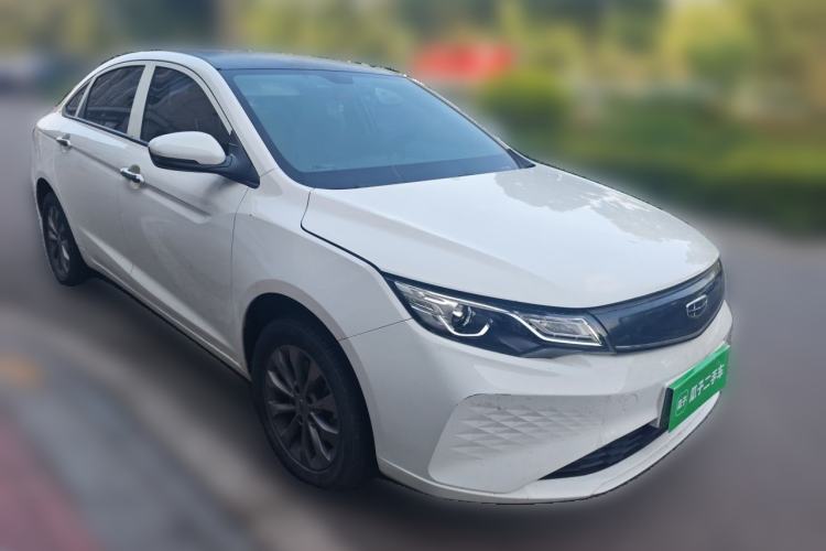 Used Geely Auto Emgrand New Energy 2021 EV Pro Ride-Hailing Edition Front Right 45 Deg