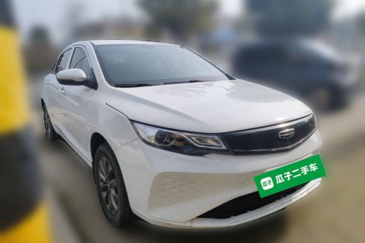 Used Geely Auto Emgrand New Energy 2021 EV Pro Ride-Hailing Edition Front Right 45 Deg
